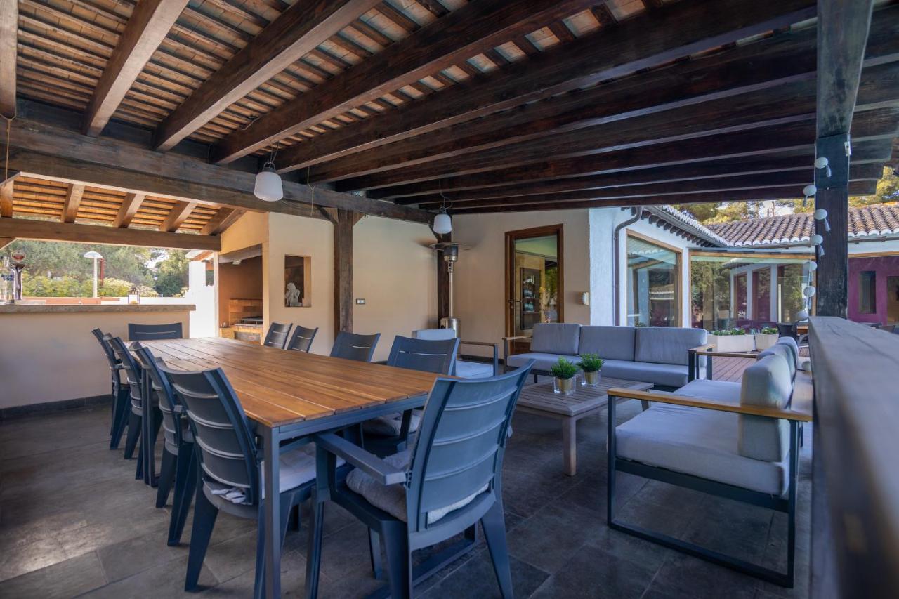 Villa Huerta 2, Paterna, Jacuzzi, Sauna Exterior foto
